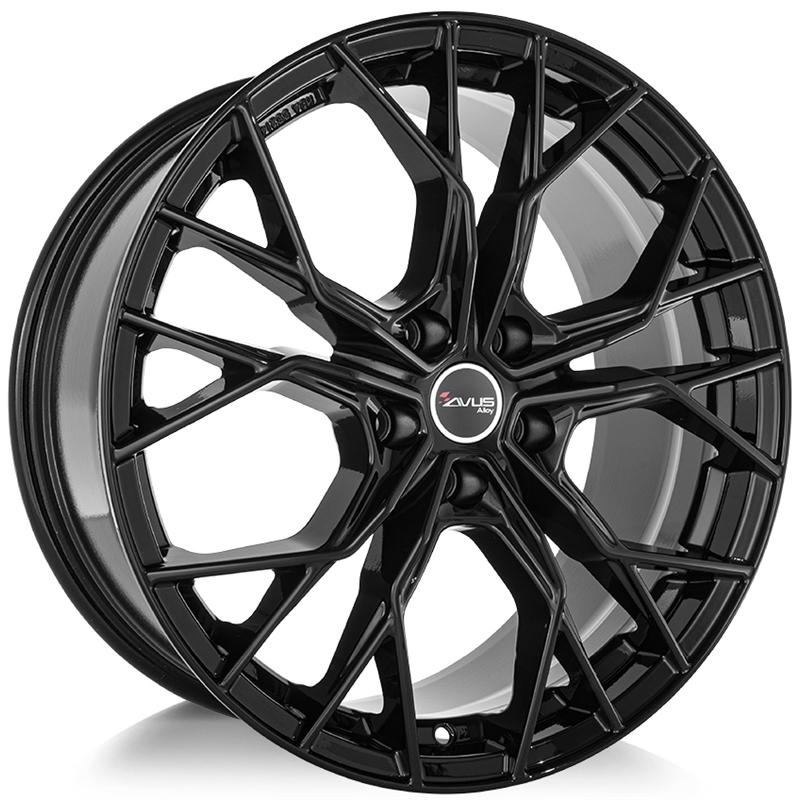 Cerchio AVUS AC-M10 Black 5 fori 18\" 8X18 ET42 5x108