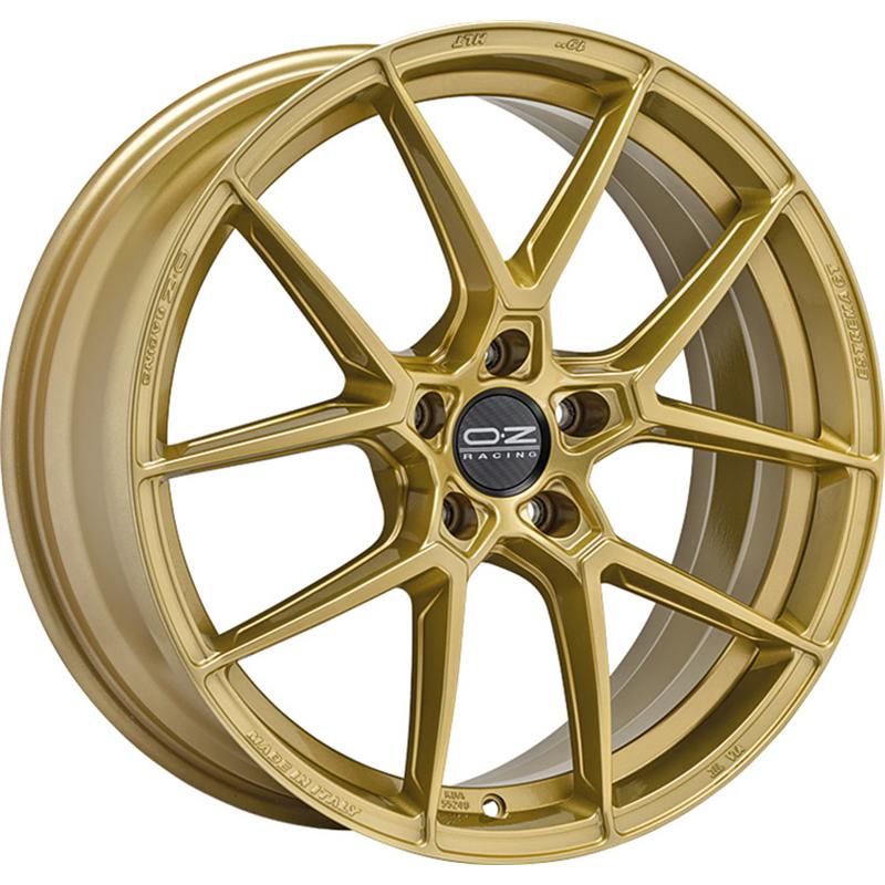 Cerchio OZ RACING Estrema Gt Hlt Race Gold 5 fori 18\" 8X18 ET45 5x114.3