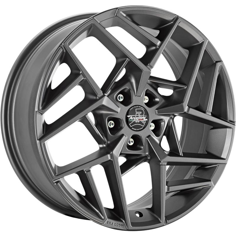 Cerchi in Lega ARCASTING Nora Glossy Anthracite 5 fori 19\" 8X19 ET43 5x114.3