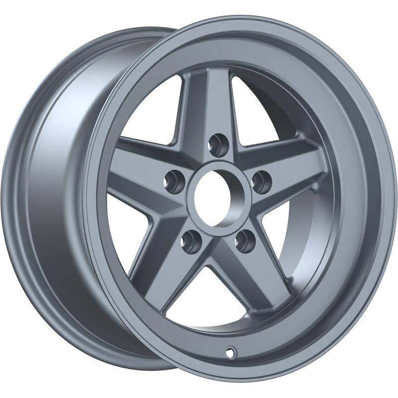 Cerchio FONDMETAL Nos16 Matt Silver 5 fori 16\" 8X16 ET10.6 5x130