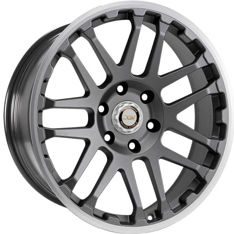 Cerchio ETA BETA Combat Matt Anthracite Lip cap Polish 5 fori 18\" 8X18 ET50 5x160