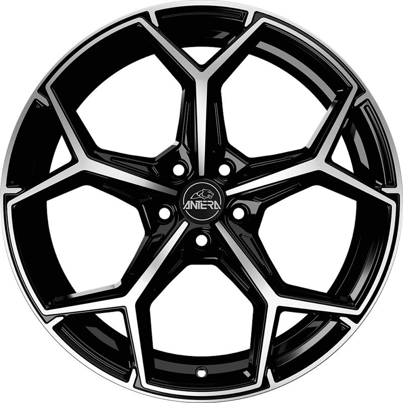 Cerchio ANTERA A101 Piano Black Diamond 5 fori 20\" 8.5X20 ET42 5x112