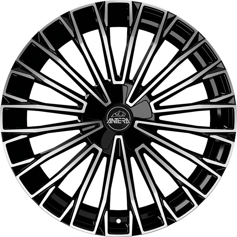 Cerchio ANTERA A103 Piano Black Diamond 5 fori 20\" 8.5X20 ET42 5x112