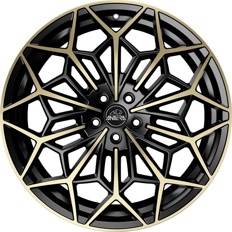 Cerchio ANTERA A105 Piano Black Champagne 5 fori 20\" 8.5X20 ET42 5x112