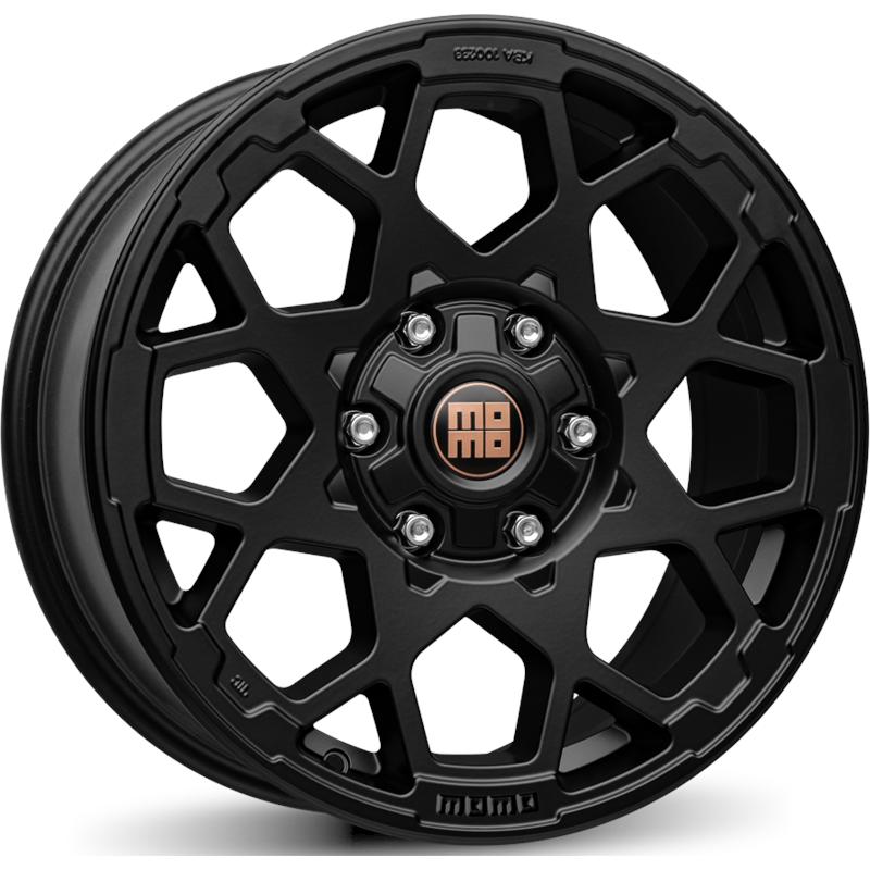 Cerchio MOMO WHEELS Heavy Duty Nero Opaco 6 fori 18\" 8.5X18 ET44 6x135