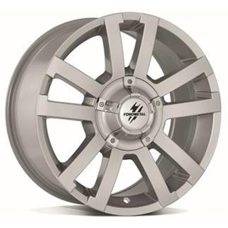 Cerchi in Lega FONDMETAL 7700 Hyper Silver 6 fori 18\" 8.5X18 ET38 6x139.7