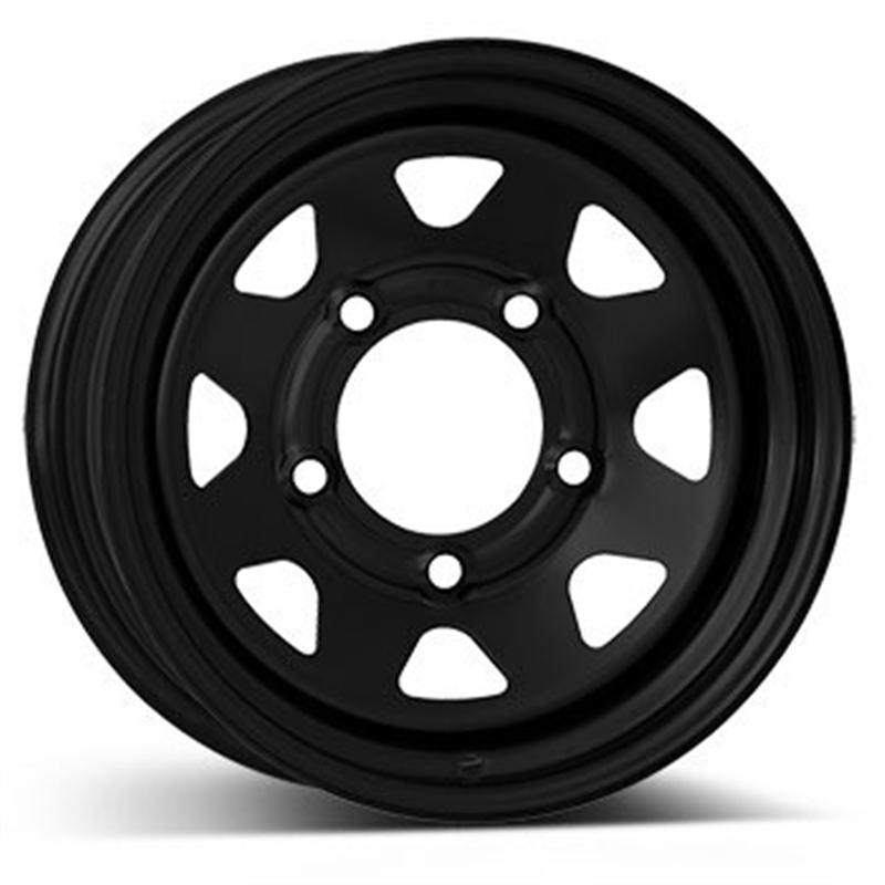 Cerchio KFZ ALCAR Steel Nero 6 fori 16\" 7X16 ET13 6x139.7