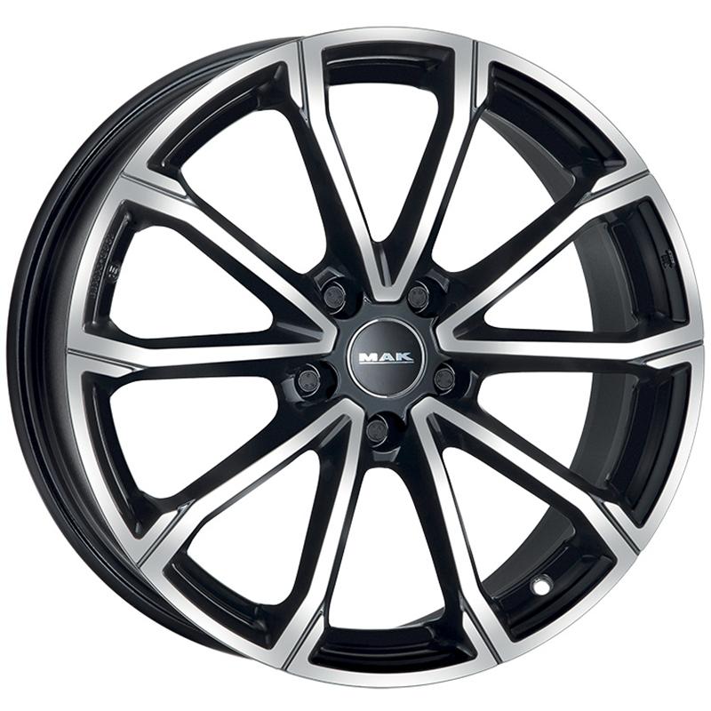 Cerchio MAK Davinci Black Mirror 4 fori 16\" 6X16 ET45 4x100