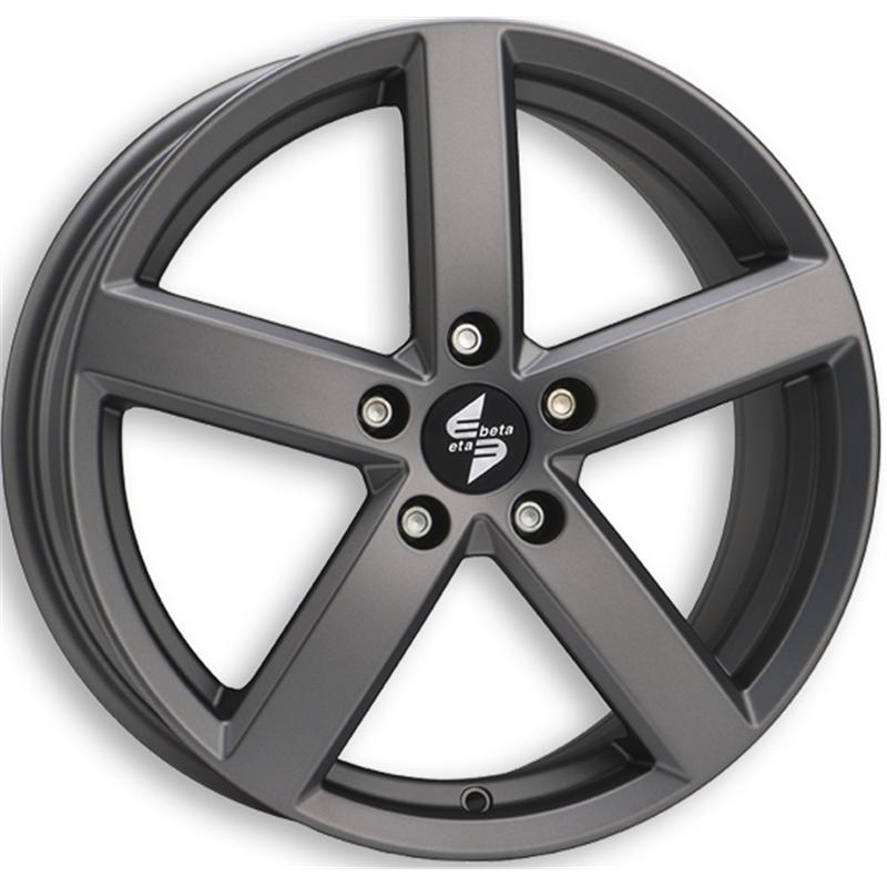 Cerchio ETA BETA Eros Matt Anthracite 5 fori 15\" 5.5X15 ET40 5x100