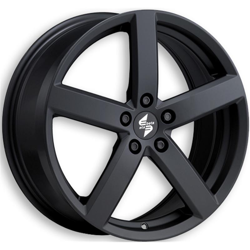 Cerchio ETA BETA Eros Matt Black 4 fori 15\" 5X15 ET39 4x100