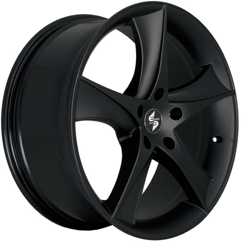 Cerchio ETA BETA Jofiel Matt Black 5 fori 19\" 8X19 ET21 5x112