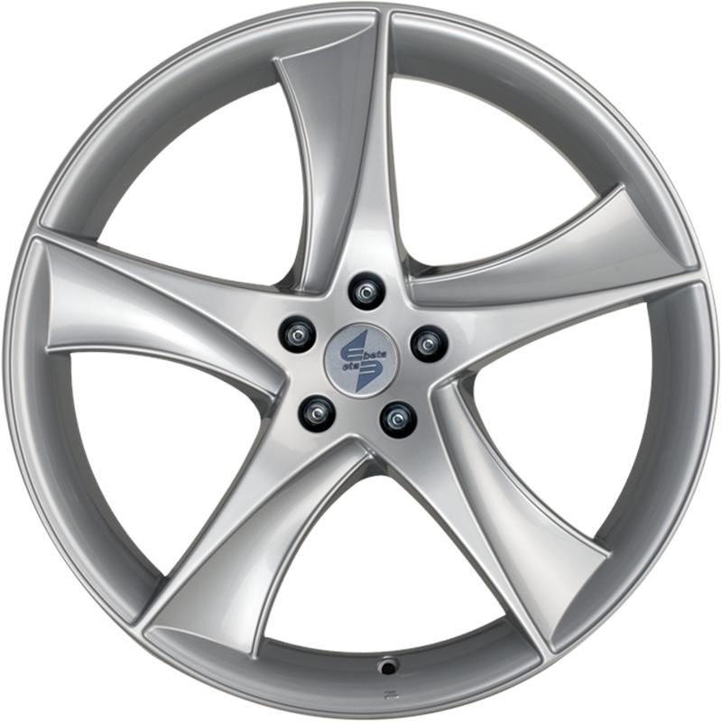 Cerchi in Lega ETA BETA Jofiel Silver 5 fori 19\" 9X19 ET21 5x112