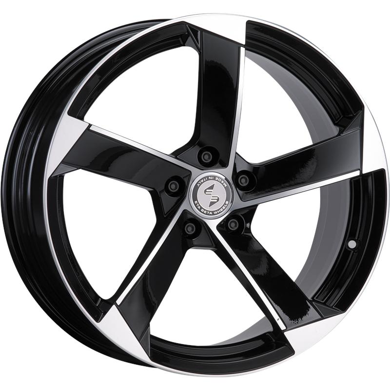 Cerchio ETA BETA Magic Matt Black Full Polish 5 fori 19\" 8.5X19 ET32 5x112