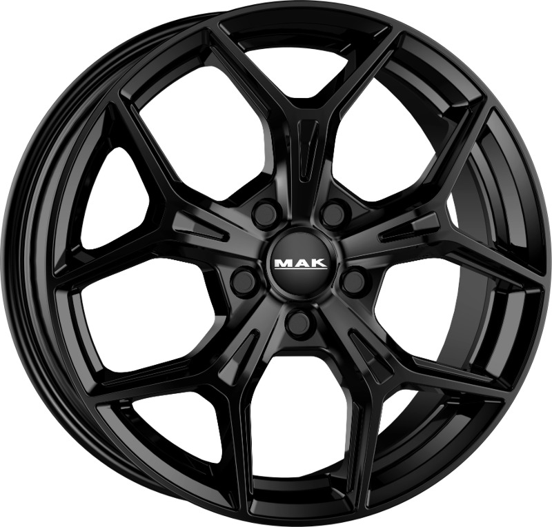 Cerchio MAK Epica Glossy Black 5 fori 17\" 7X17 ET35 5x114.3