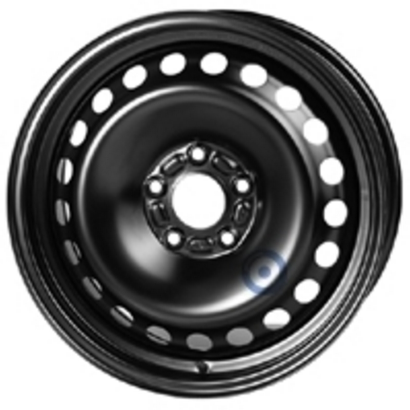 Cerchio KFZ ALCAR Steel Nero 5 fori 16\" 6.5X16 ET50 5x108
