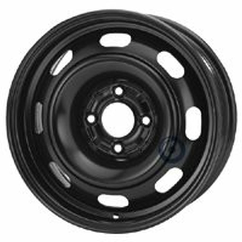 Cerchio KFZ ALCAR Steel Nero 4 fori 15\" 6X15 ET27 4x108