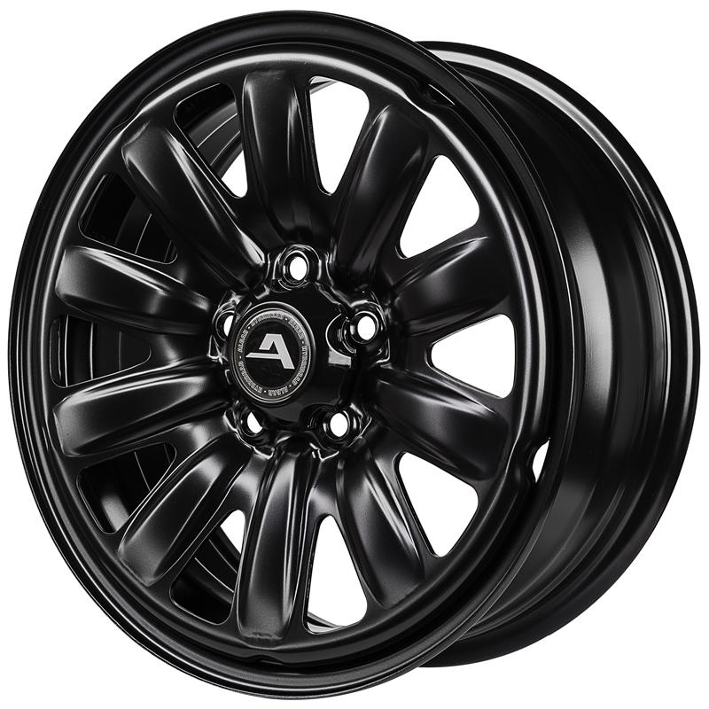 Cerchi in Lega KFZ ALCAR Hybridrad Nero 5 fori 16\" 6X16 ET48 5x112