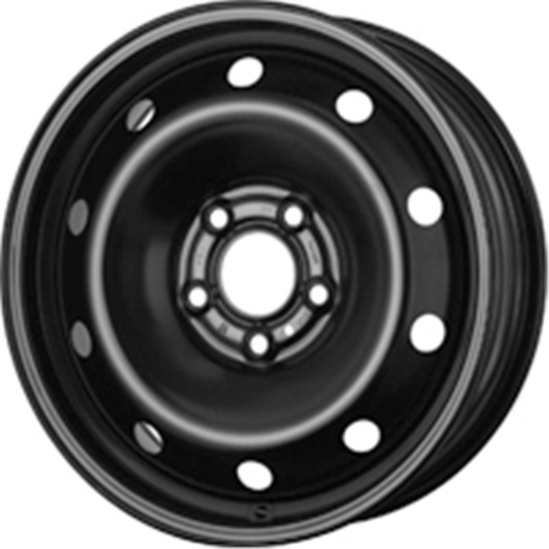 Cerchi in Lega DEDICO Steel Nero 5 fori 16\" 7X16 ET47 5x114.3