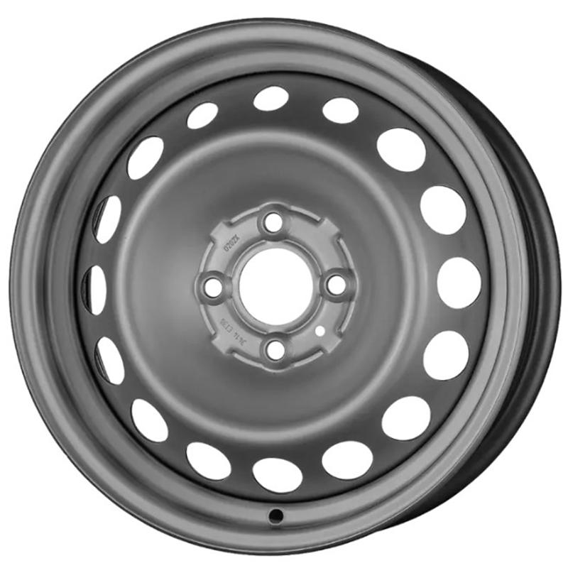 Cerchi in Lega DEDICO Steel Nero 4 fori 15\" 5.5X15 ET36 4x100
