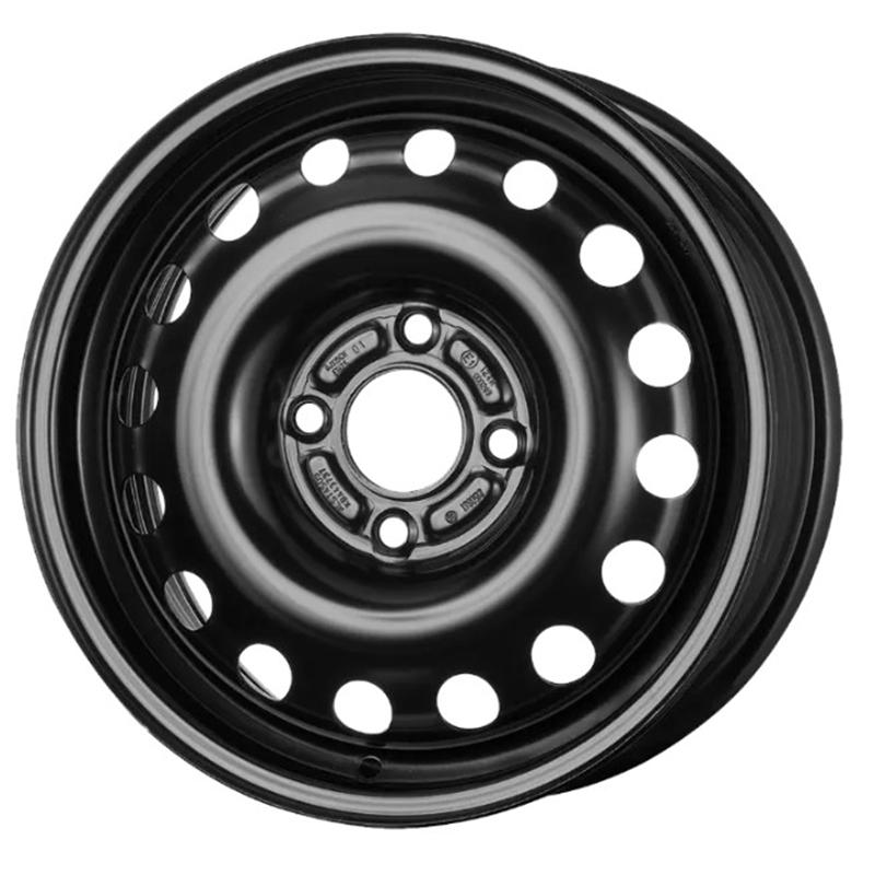 Cerchi in Lega MW GIANETTI RUOTE Steel Nero 4 fori 15\" 6X15 ET47.5 4x108