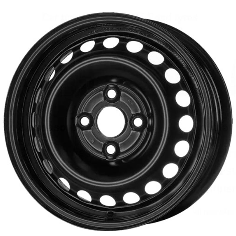 Cerchio MW GIANETTI RUOTE Steel Nero 4 fori 14\" 5.5X14 ET45 4x100