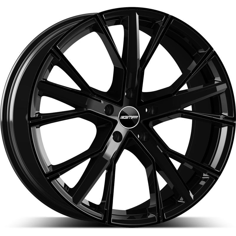 Cerchio GMP Gunner Glossy Black 5 fori 18\" 8X18 ET25 5x112