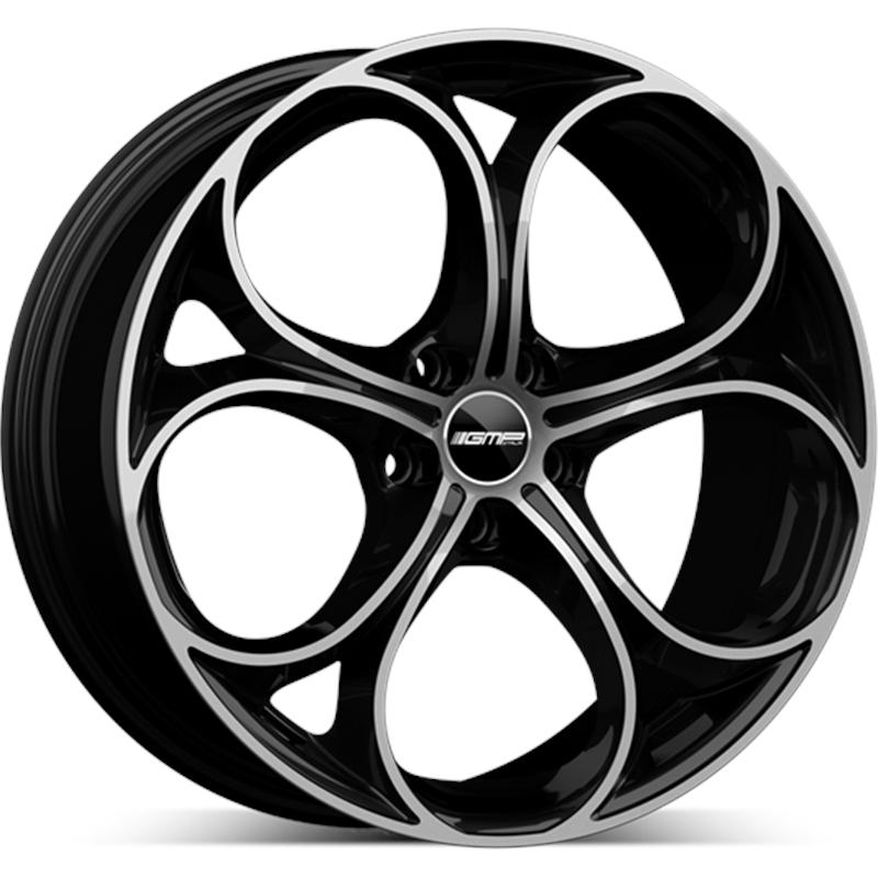 Cerchio GMP Drake Black Diamond 5 fori 18\" 8X18 ET40 5x110
