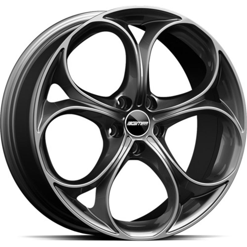 Cerchio GMP Drake Graphite Lucido 5 fori 18\" 8X18 ET40 5x110