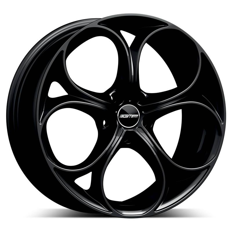 Cerchio GMP Drake Glossy Black 5 fori 18\" 8X18 ET40 5x110