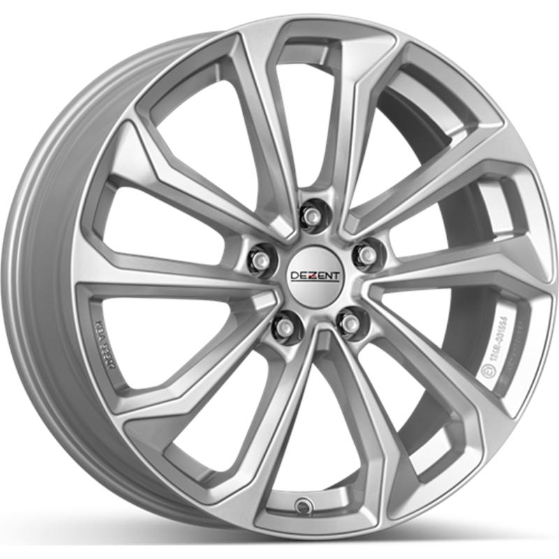 Cerchi in Lega DEZENT Ks Silver 5 fori 19\" 7.5X19 ET49.5 5x114.3
