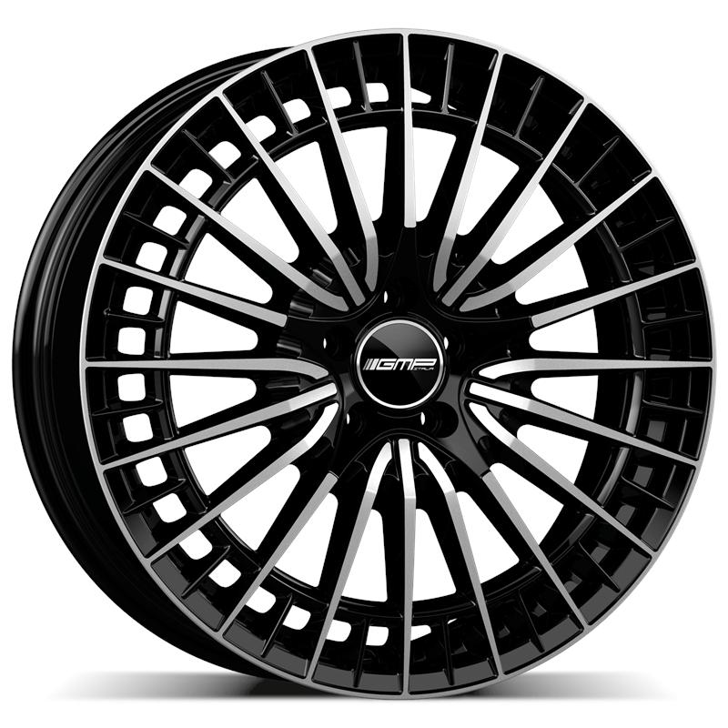 Cerchio GMP Qstar Black Diamond 5 fori 18\" 7.5X18 ET45 5x112