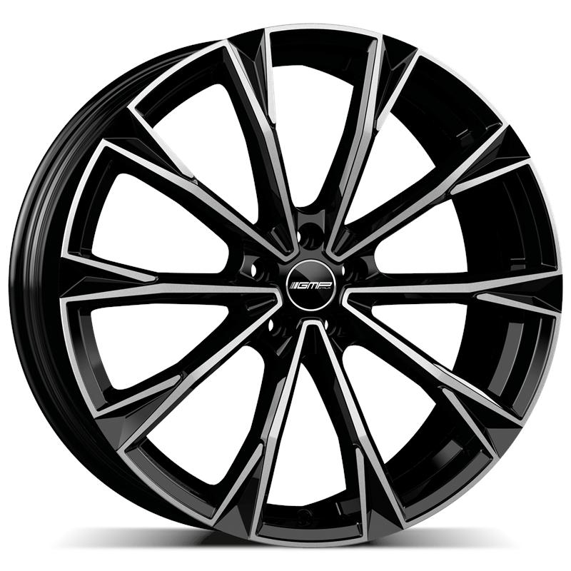 Cerchio GMP Totale Black Diamond 5 fori 20\" 8.5X20 ET43 5x112