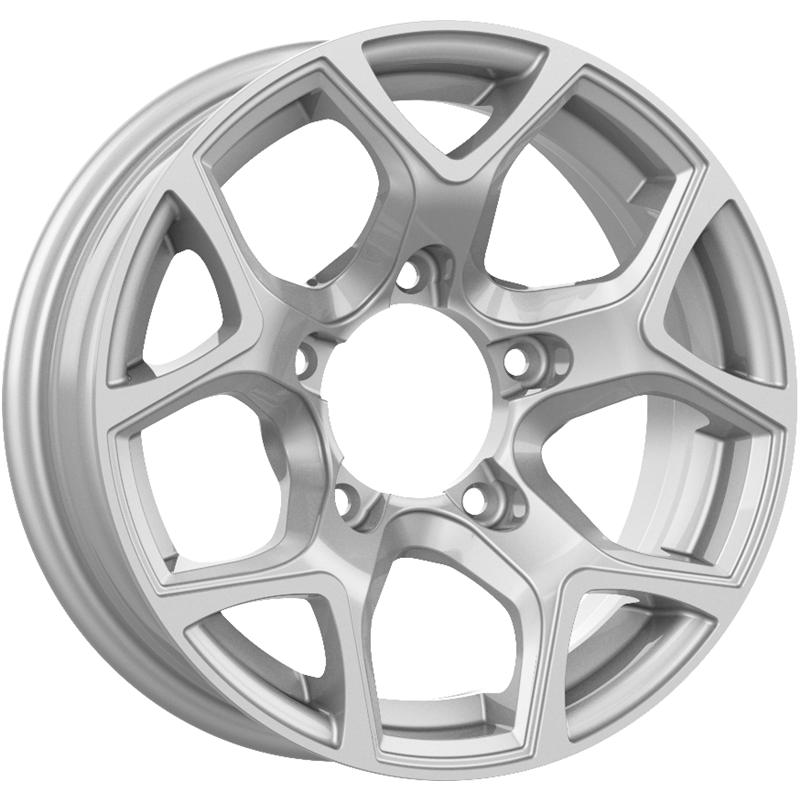 Cerchio GMP Sj15 Silver 5 fori 15\" 5.5X15 ET5 5x139.7