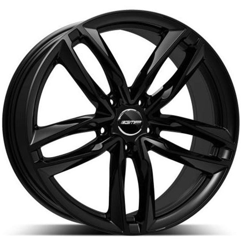 Cerchio GMP Atom Glossy Black 5 fori 18\" 8X18 ET35 5x112