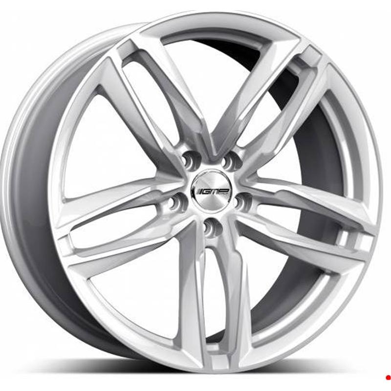 Cerchio GMP Atom Silver 5 fori 18\" 8X18 ET25 5x112