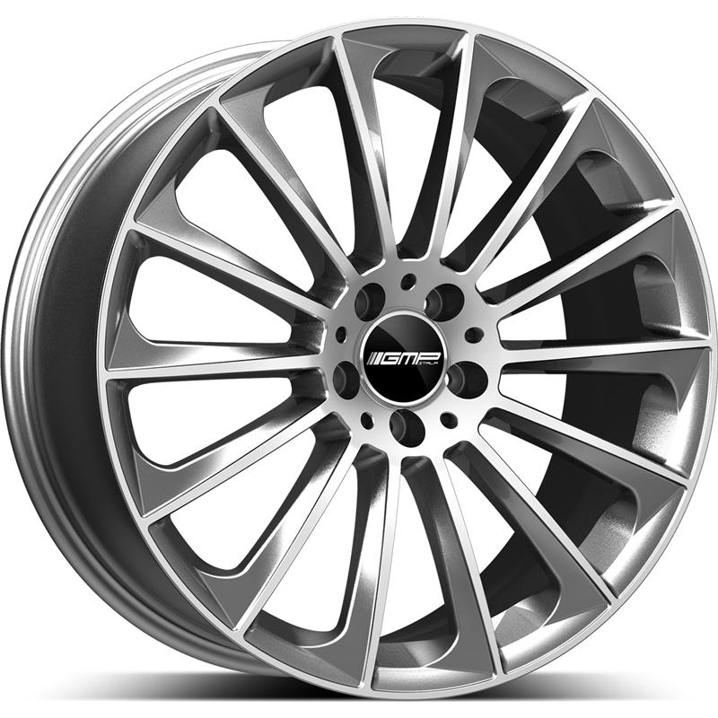 Cerchio GMP Stellar Antracite Diamantato 5 fori 18\" 8X18 ET35 5x112