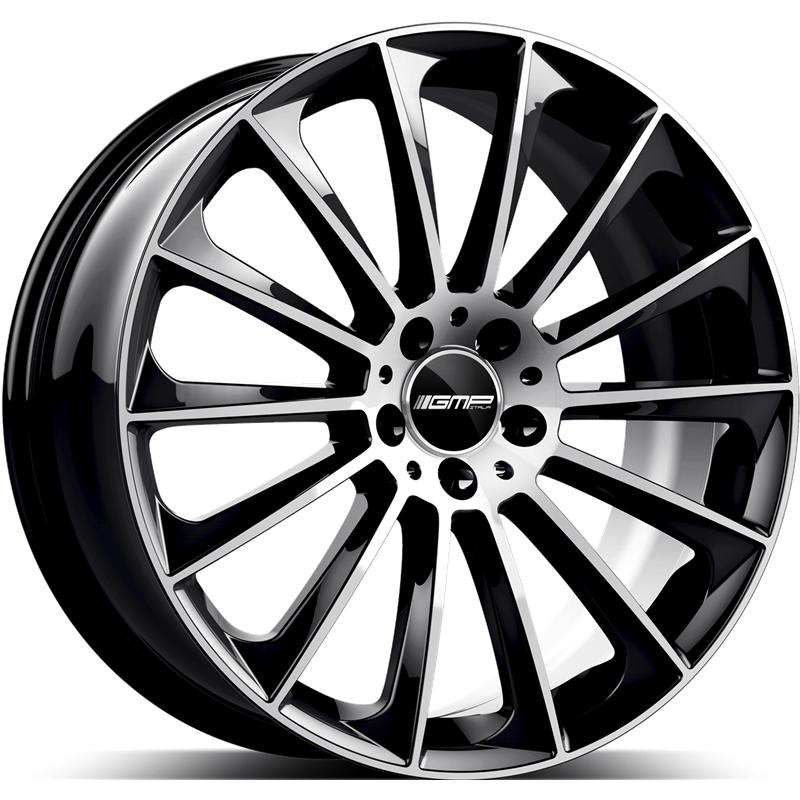 Cerchio GMP Stellar Black Diamond 5 fori 18\" 8X18 ET35 5x112