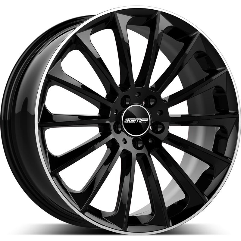 Cerchio GMP Stellar Black Diamond Lip 5 fori 18\" 8X18 ET35 5x112