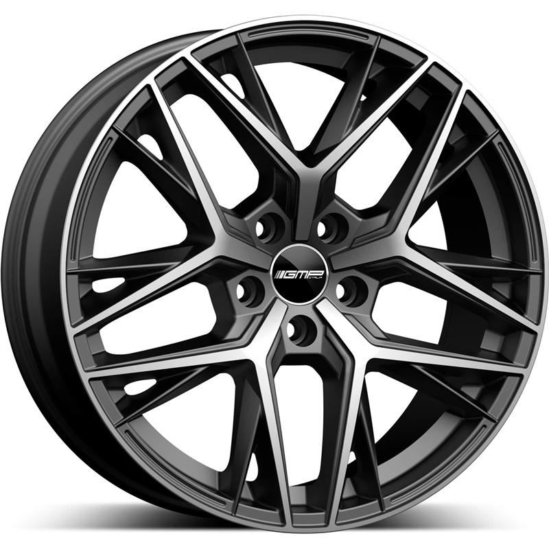 Cerchio GMP Lunica Matt Anthracite Diamond 5 fori 19\" 7.5X19 ET45 5x112