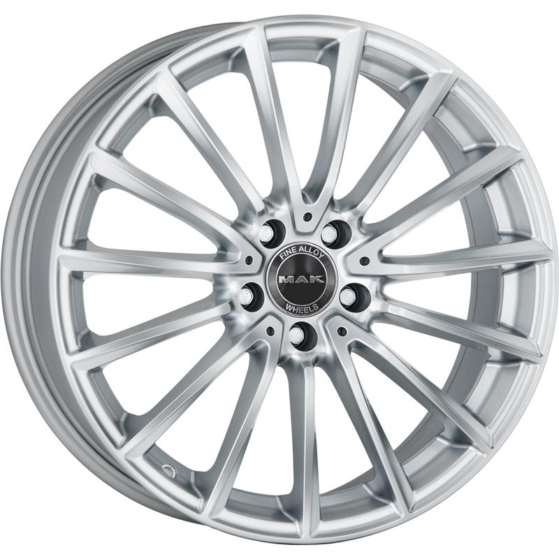 Cerchio MAK Komet Silver 5 fori 17\" 7.5X17 ET36 5x112