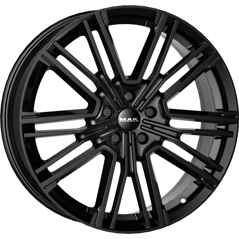 Cerchio MAK KulT-D Glossy Black 5 fori 20\" 9X20 ET40 5x112