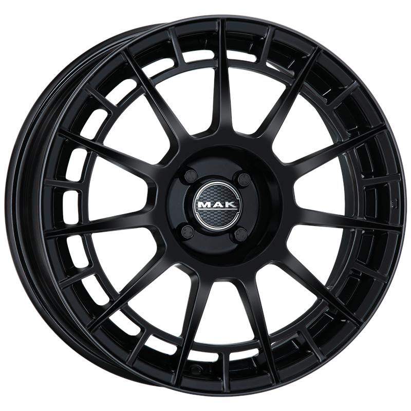 Cerchio MAK Ntt Glossy Black 5 fori 17\" 7X17 ET45 5x100