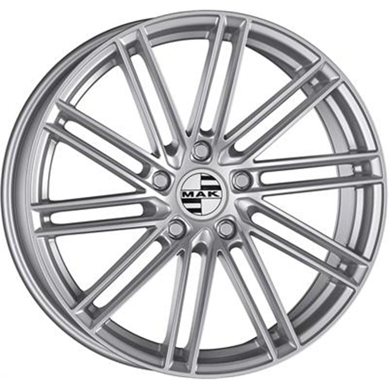 Cerchi in Lega MAK LeipziG-D Silver 5 fori 22\" 10.5X22 ET18 5x112