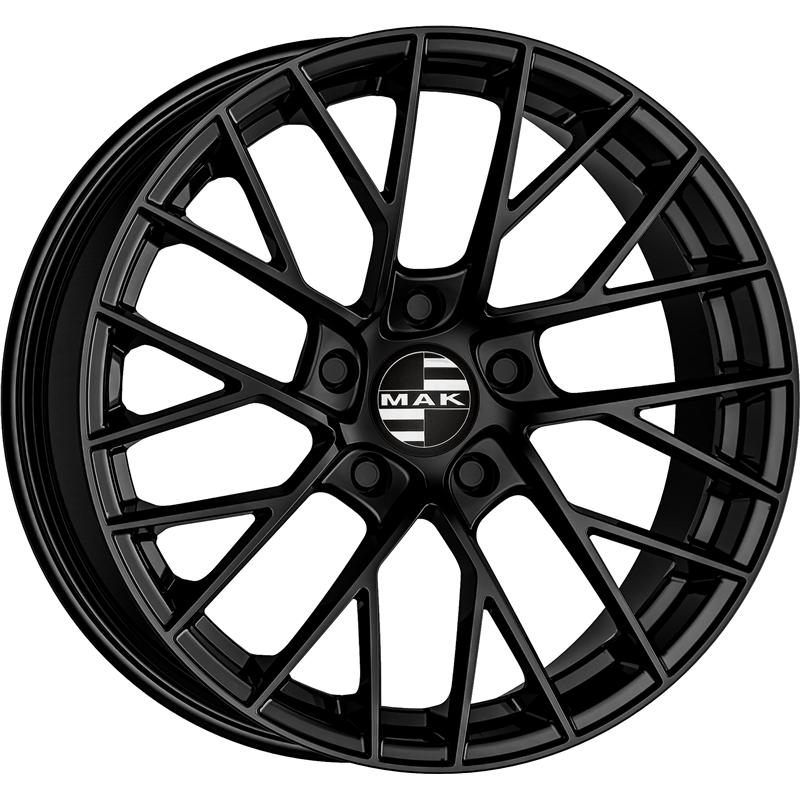 Cerchio MAK Monaco Glossy Black 5 fori 20\" 8.5X20 ET57 5x130
