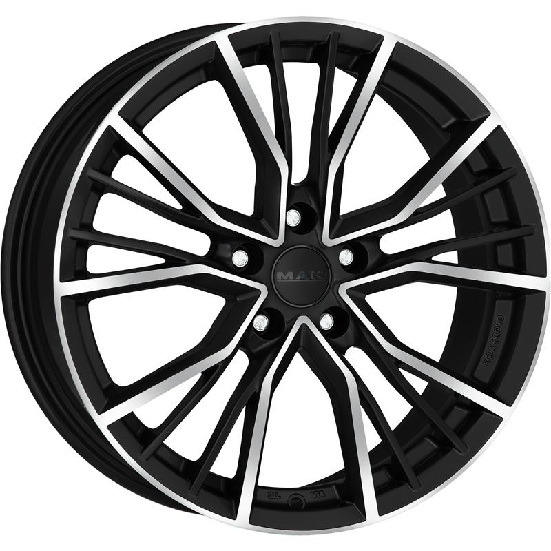 Cerchio MAK Union Black Mirror 5 fori 20\" 9X20 ET38 5x112