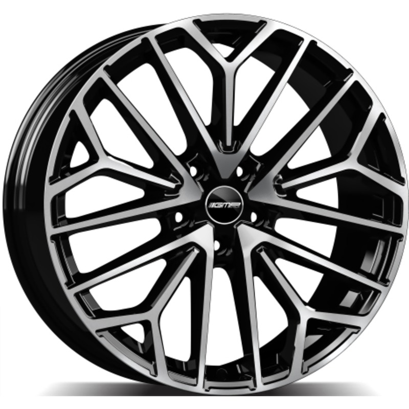 Cerchio GMP Materia Black Diamond 5 fori 19\" 8X19 ET38 5x130
