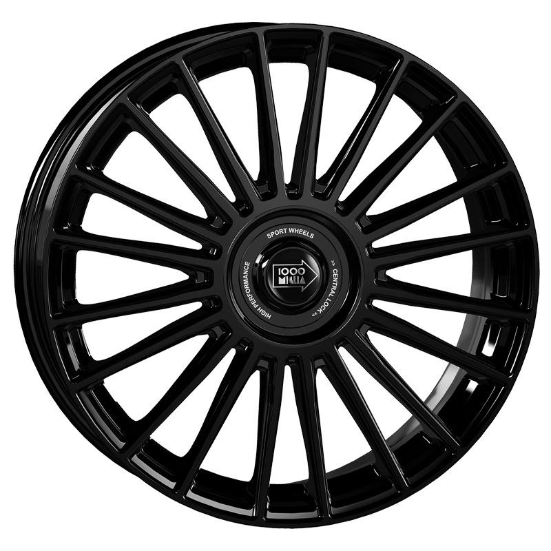 Cerchio MILLE MIGLIA Mm1022 Gloss Black 5 fori 18\" 8X18 ET45 5x108