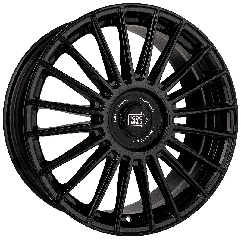 Cerchio MILLE MIGLIA Mm1022 Gloss Black 5 fori 18\" 8X18 ET45 5x108