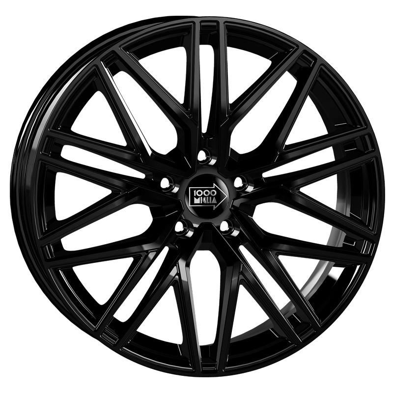 Cerchio MILLE MIGLIA Mm1023 Gloss Black 5 fori 18\" 8X18 ET45 5x114.3