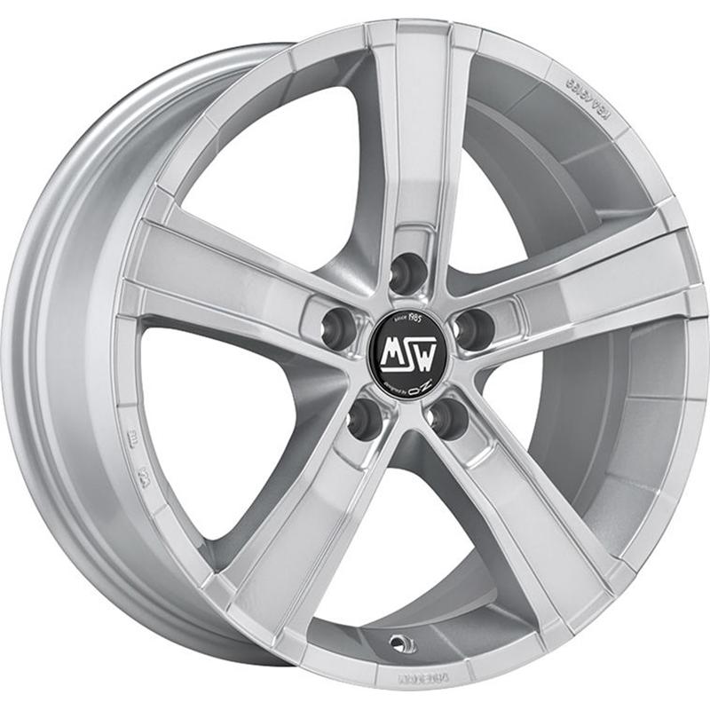 Cerchio OZ RACING Sahara 5 Full Silver 5 fori 18\" 8X18 ET45 5x112